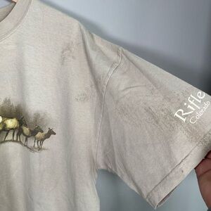 Vintage Y2K Rifle Colorado Deer T-shirt Mens XL
